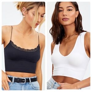 Brand New Glassons Crop Tank Top Bundle